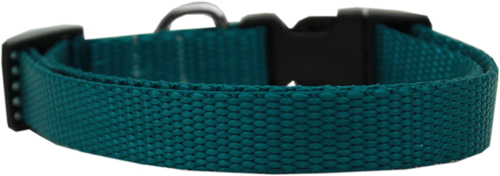 Picture of Mirage Pet 124-1 TLCT Plain Nylon Cat Safety Collar&#44; Teal