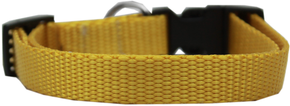 Picture of Mirage Pet 124-1 YWCT Plain Nylon Cat Safety Collar&#44; Golden Yellow
