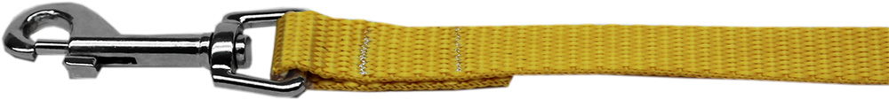 Picture of Mirage Pet 124-1 YW3806 Plain Nylon Pet Leash&#44; Golden Yellow - 0.37 in. by 6 ft.