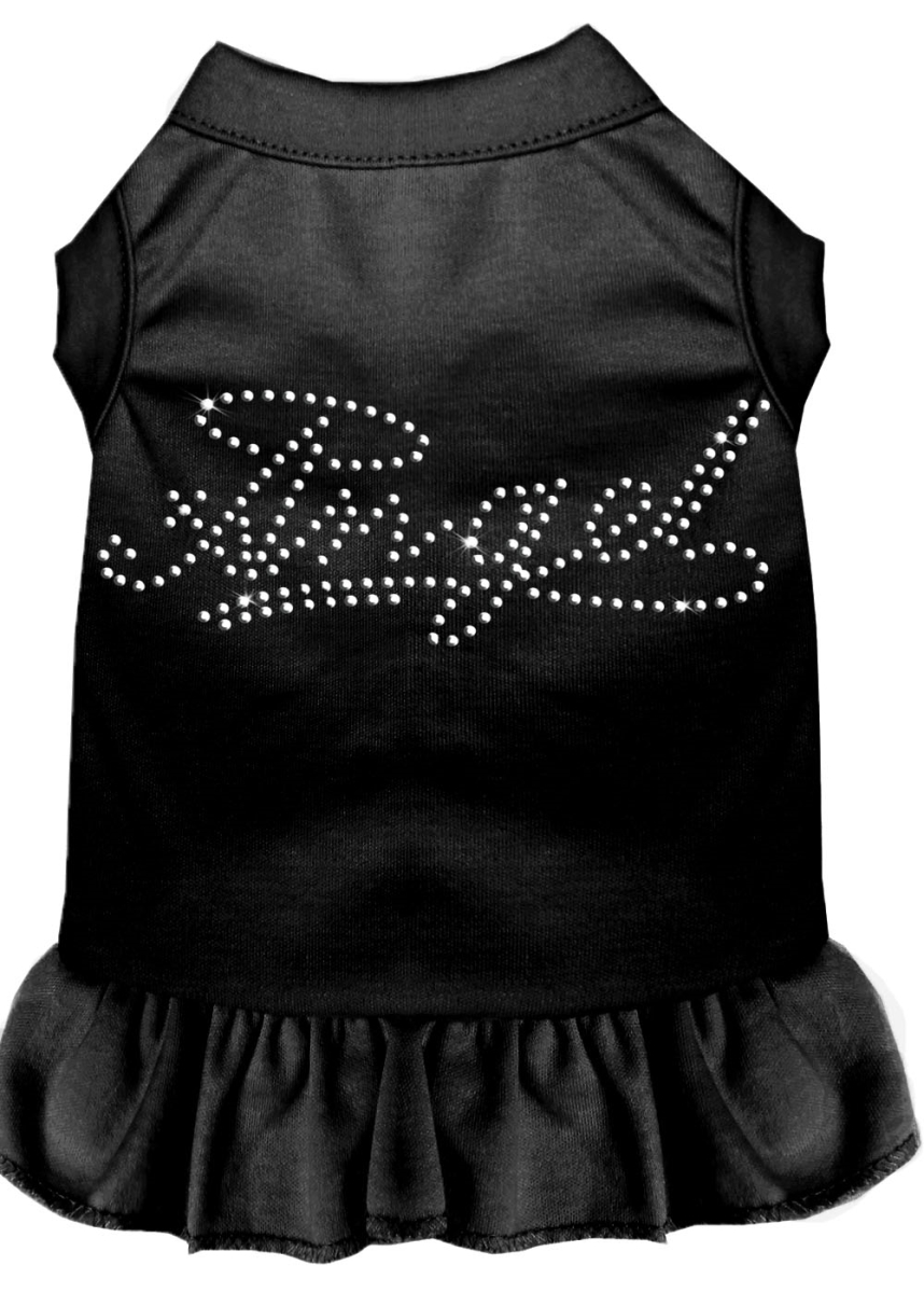 Picture of Mirage Pet 57-08 XXLBK 18 in. Rhinestone Angel Dress&#44; Black - 2XL