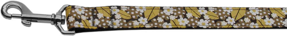 Picture of Mirage Pet 125-058 1004 Autumn Leaves Nylon Ribbon Dog Collars - 1 in. wide 4 ft. Leash