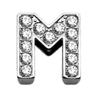 Picture of Mirage Pet 10-08 38M 0.37 in. Clear Bling Letter Sliding Charms - Medium