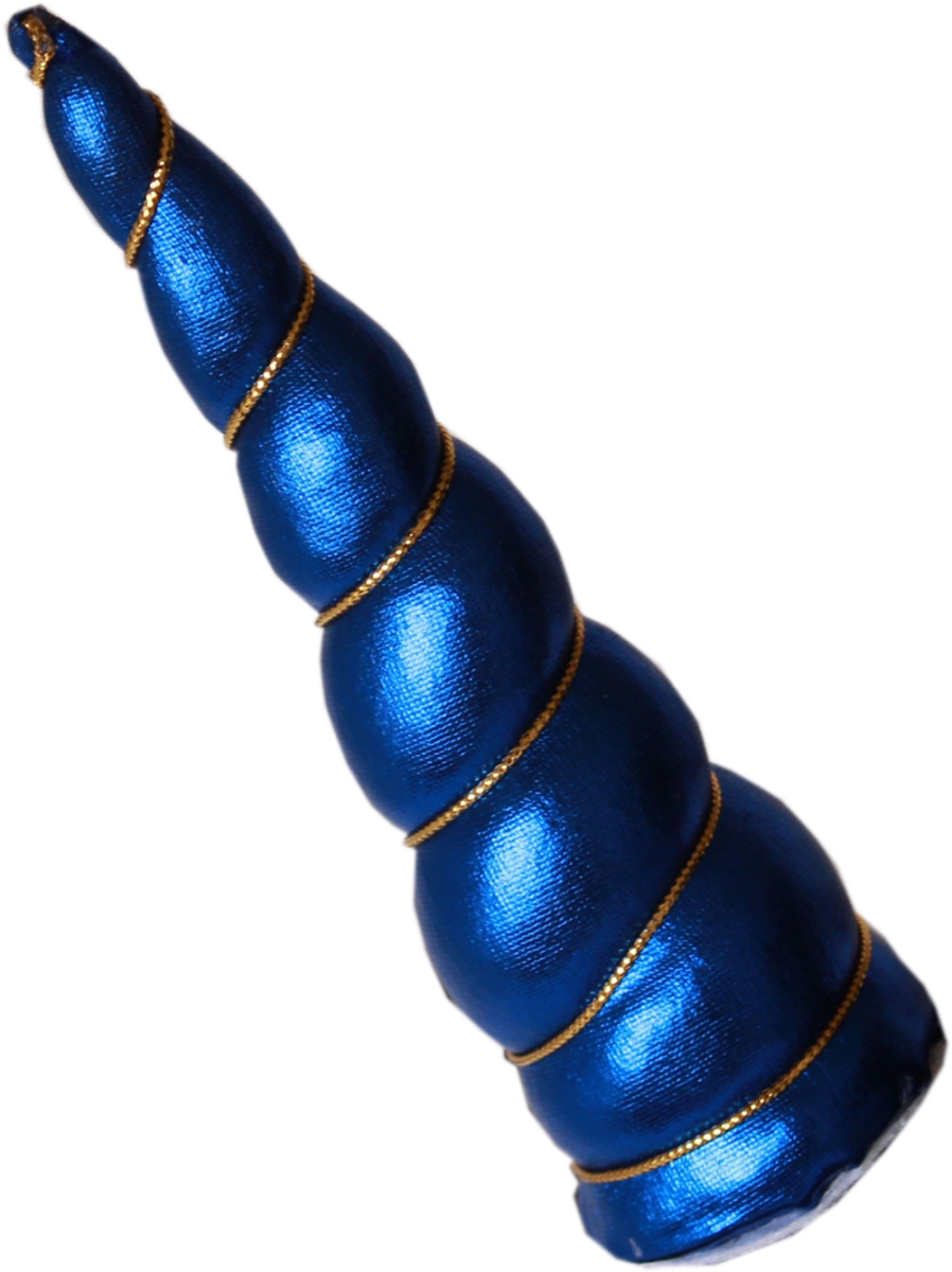 Picture of Mirage Pet 503-3 MTLBL Unicorn Horn for Small & Medium Pets&#44; Metallic Blue