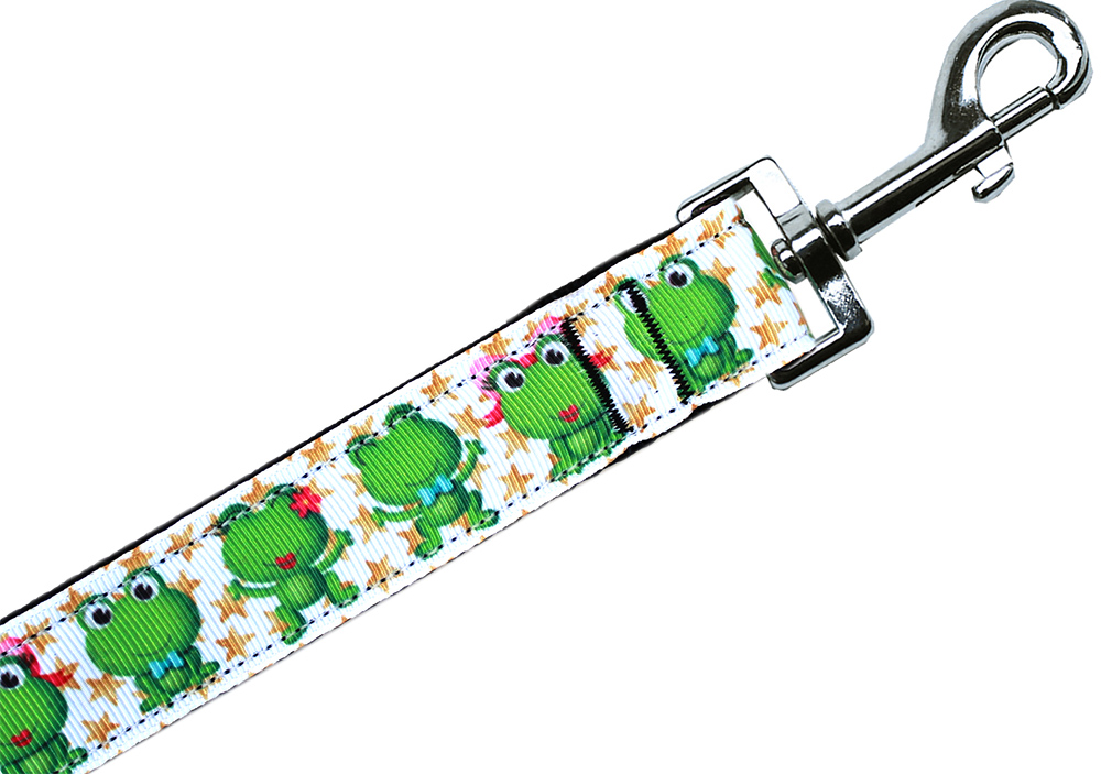Picture of Mirage Pet 125-270 3804 Happy Frogs Nylon Pet Leash - 0.37 in. by 4 ft.
