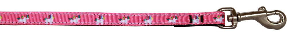 Picture of Mirage Pet 125-263 3804 Unicorn Nylon Pet Leash&#44; Pink