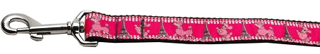 Picture of Mirage Pet 125-032 3804 Poodles in Paris Nylon Dog Leash&#44; 0.38 in. x 4 ft.