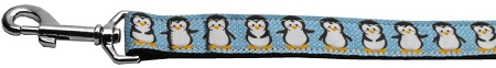 Picture of Mirage Pet 125-037 3804 Penguins Nylon Dog Leash&#44; 0.38 in. x 4 ft.