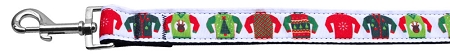 Picture of Mirage Pet 125-040 3804 Ugly Sweater Nylon Dog Leash&#44; 0.38 in. x 4 ft.