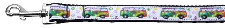 Picture of Mirage Pet 125-075 3804 Peace Bus Nylon Dog Leash&#44; 0.38 in. x 4 ft.