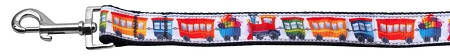 Picture of Mirage Pet 125-076 3806 Trains Nylon Dog Leash&#44; 0.38 in. x 6 ft.