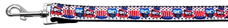 Picture of Mirage Pet 125-084 3804 Proud Owls Nylon Dog Leash&#44; 0.38 in. x 4 ft.