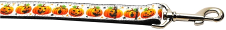 Picture of Mirage Pet 125-114 3804 Pumpkin Parade Nylon Dog Leash&#44; 0.38 in. x 4 ft.