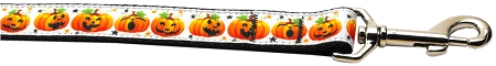 Picture of Mirage Pet 125-114 3806 Pumpkin Parade Nylon Dog Leash&#44; 0.38 in. x 6 ft.