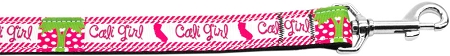 Cali Girl Nylon Dog Leash 3/8 inch Wide 4ft Long