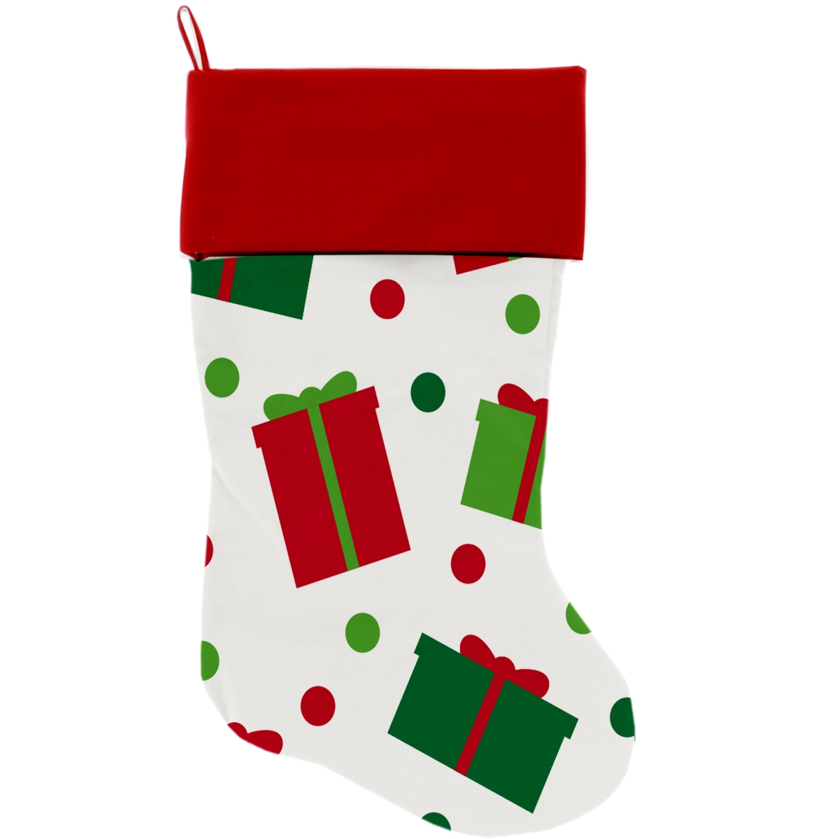 Picture of Mirage Pet 1285-STCK All the Presents Christmas Stocking