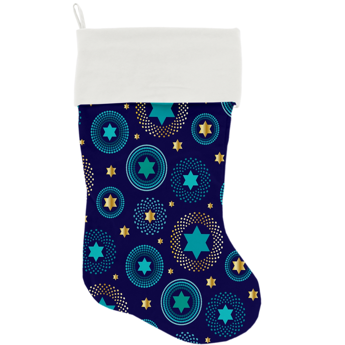 Picture of Mirage Pet 1288-STCK Blue Star of David Christmas Stocking