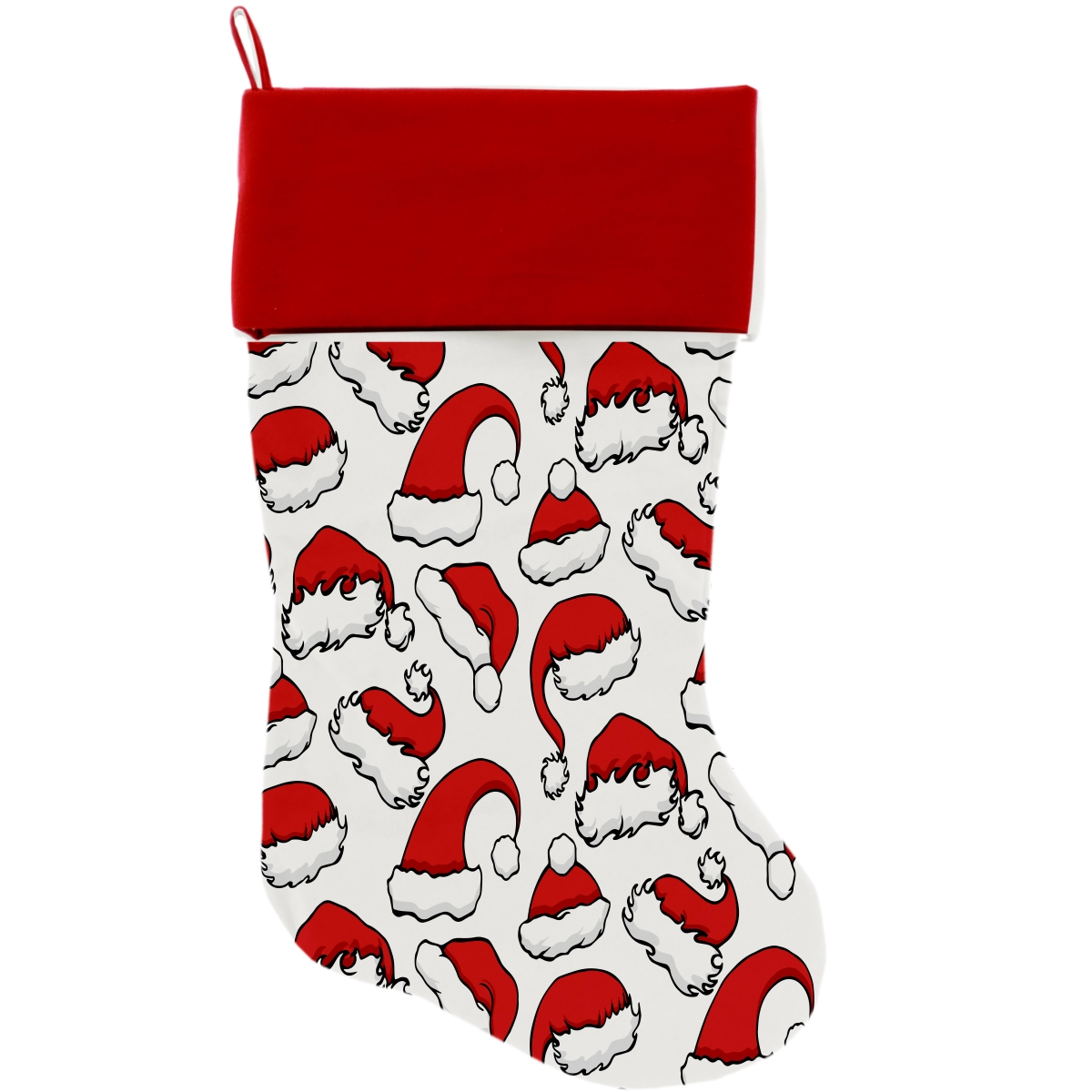 Picture of Mirage Pet 1314-STCK Santa Hats Christmas Stocking