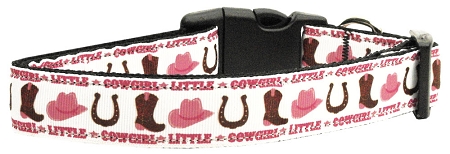 Picture of Mirage Pet 125-051 SM Little Cowgirl Nylon Dog Collar&#44; Small