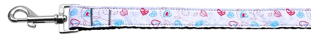 Picture of Mirage Pet 125-083 3804 0.37 in. Wide 4 ft. Long Patriotic Crazy Hearts Nylon Dog Leash