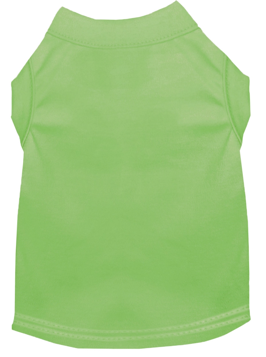 Picture of Mirage Pet 50-01 SMLMG Plain Pet Shirts&#44; Lime Green - Small & Medium