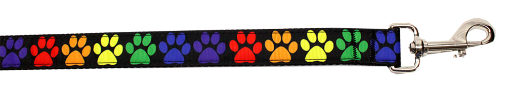 Picture of Mirage Pet 125-297 5806 Rainbow Paws Nylon Pet Leash&#44; 0.63 in. x 6 ft.