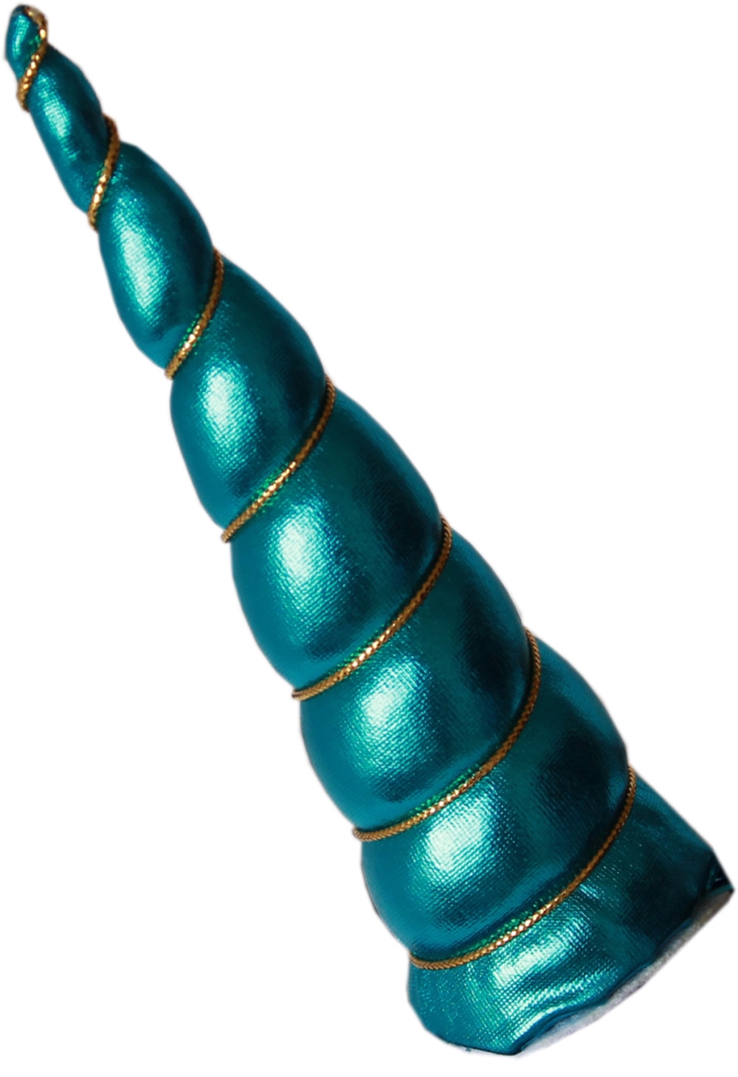 Picture of Mirage Pet 503-4 MTLAQ Unicorn Horn for Pets Metallic&#44; Aqua - Large & Extra Large