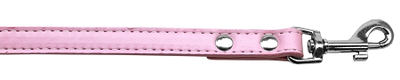 Picture of Mirage Pet 617-12 4LPK Premium Plain Pet Leash&#44; Light Pink - 0.5 in. x 4 ft.