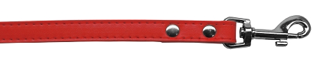 Picture of Mirage Pet 617-12 6RD Premium Plain Pet Leash&#44; Red - 0.5 in. x 6 ft.
