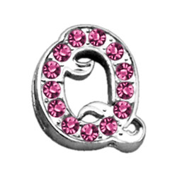 Picture of Mirage Pet 10-10 38Q 0.37 in. Script Letter Sliding Charms Q&#44; Pink