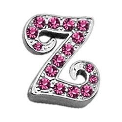 Picture of Mirage Pet 10-10 38Z 0.37 in. Script Letter Sliding Charms Z&#44; Pink
