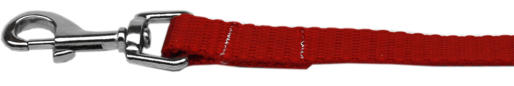Picture of Mirage Pet 124-1 RD3804 Plain Nylon Pet Leash&#44; Red - 0.38 in. x 4 ft.