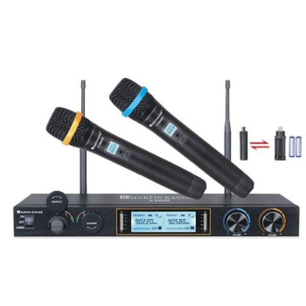U-6800R 900MHz UHF Microphone System with b Recharging Lithium Battery