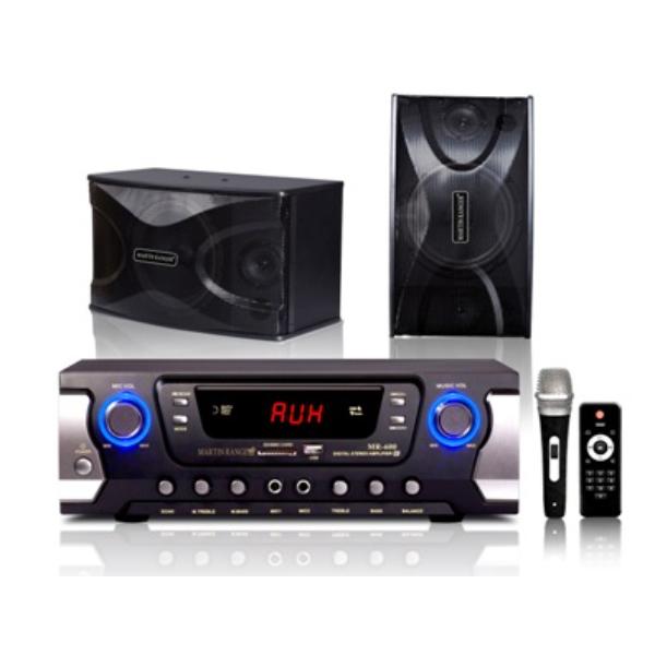 MR 600 500W Stereo System Integrated Amplifier & Speaker Package