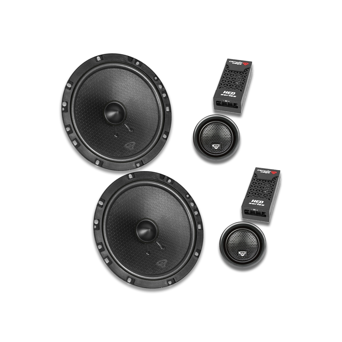 Cerwin Vega H675C 6.75 in. HED 2025 Edition 2-Way Component Full Range Speaker Set