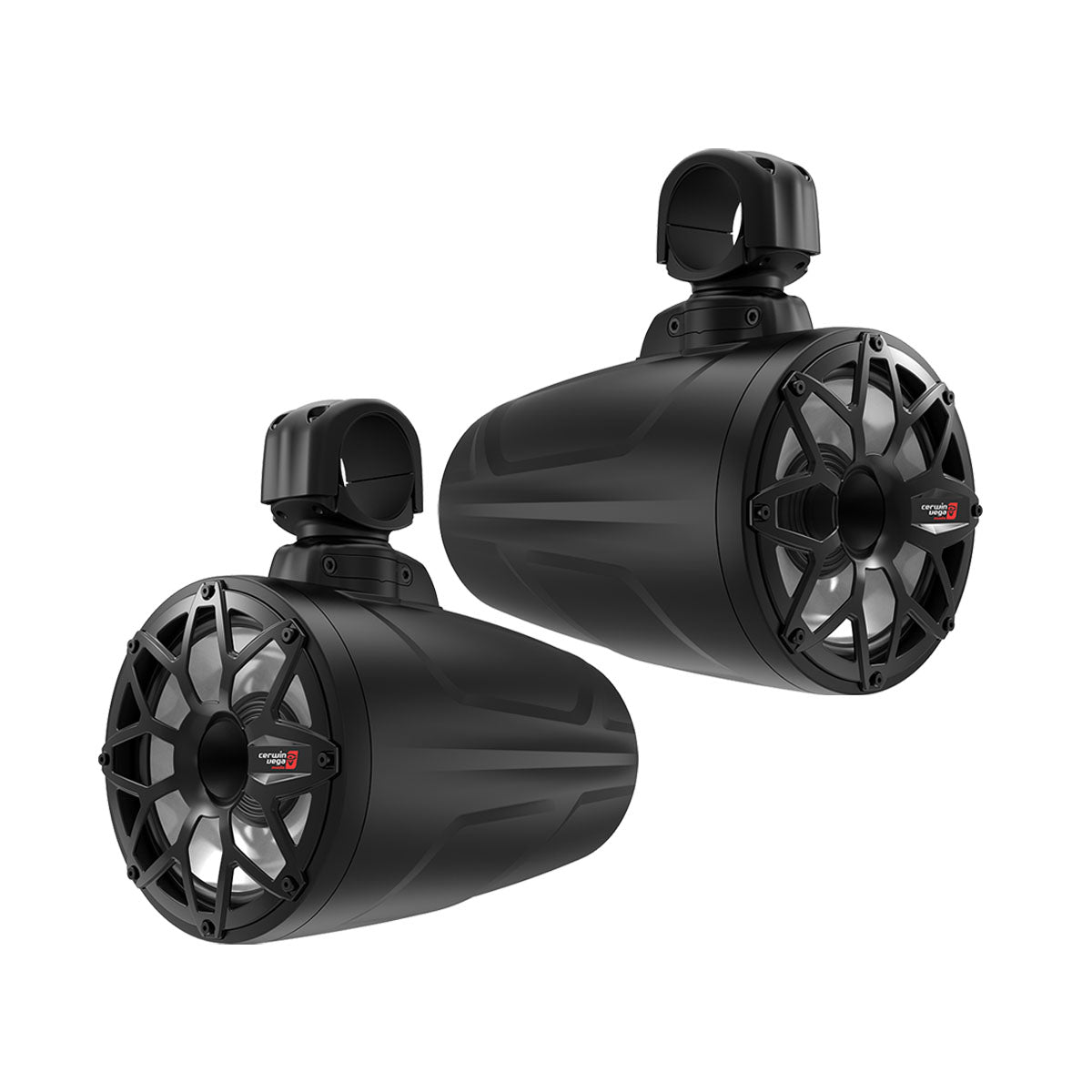 Cerwin Vega SL8F4B 8 in. RPM Stroker 2-Way Long Pod Speaker System, Black - 1 Pair