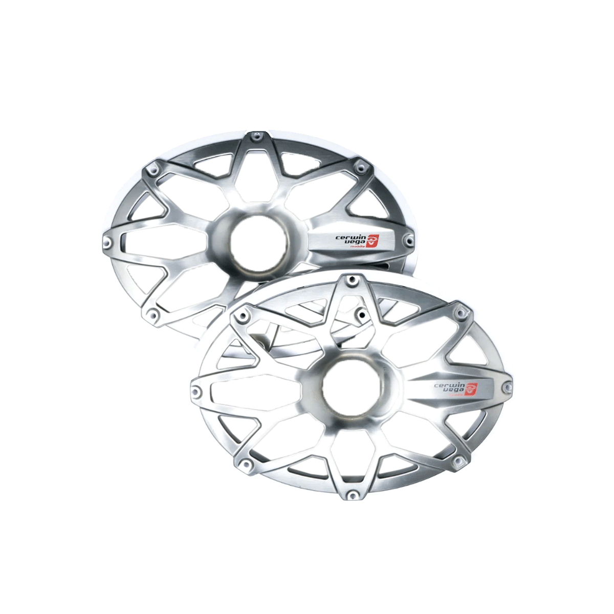 Cerwin Vega SM69FGW 6 x 9 in. RPM Stroker Flush Mount Speaker Grill - 1 Pair