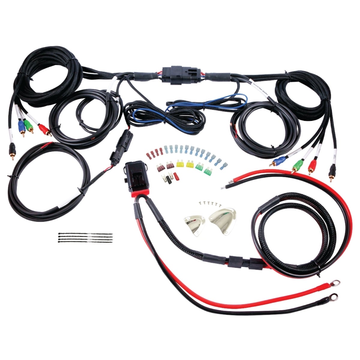 Cerwin Vega CMHR4 1998-2023 Harley Davidson 4-Channel Amplifier Installation Kit