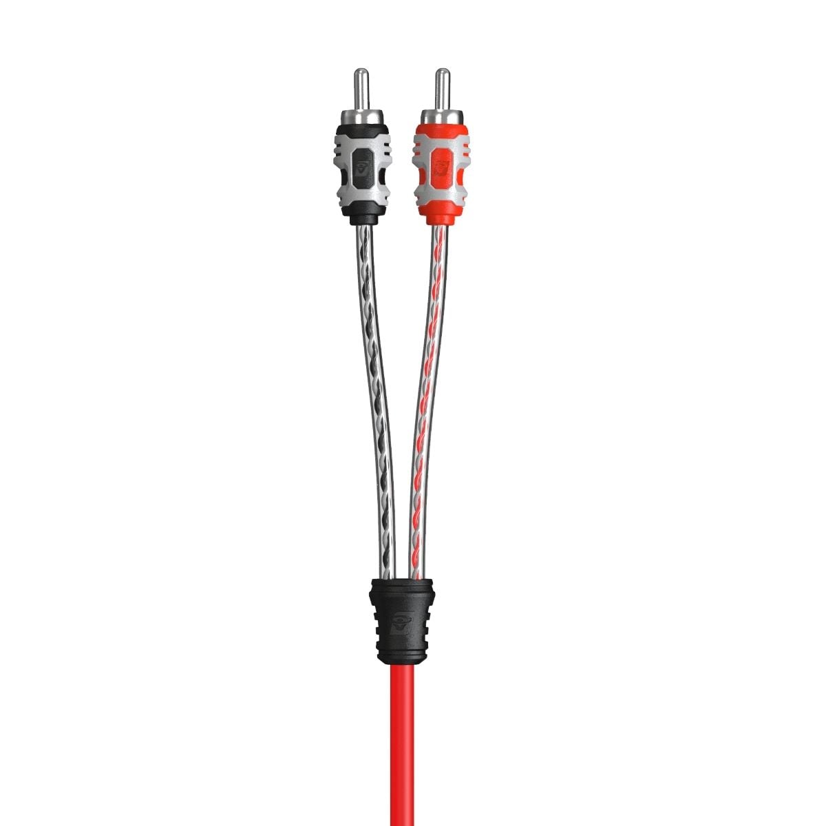 Cerwin Vega RV417 17 ft. 4-Channel Dual Twisted RCA Cable with Dual Molded Ends