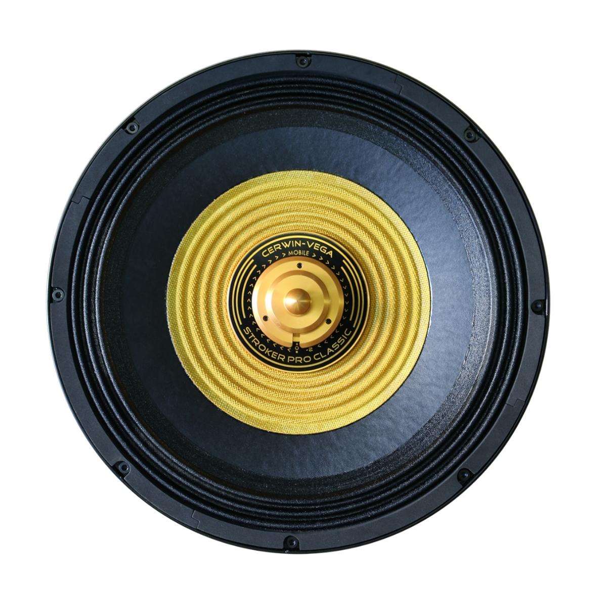 Cerwin Vega SPCL152 15 in. 2 Ohm Stroker Pro Classic Single Voice Coil SPL Subwoofer - 1200W RMS