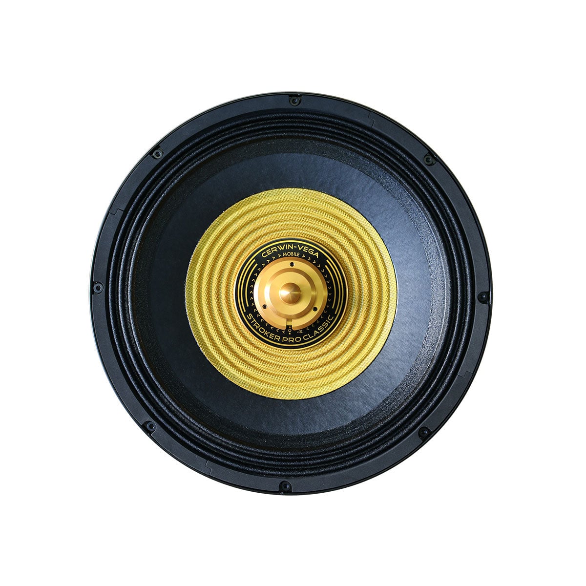 Cerwin Vega SPCL182 18 in. 2 Ohm Stroker Pro Classic Single Voice Coil SPL Subwoofer - 1600W RMS