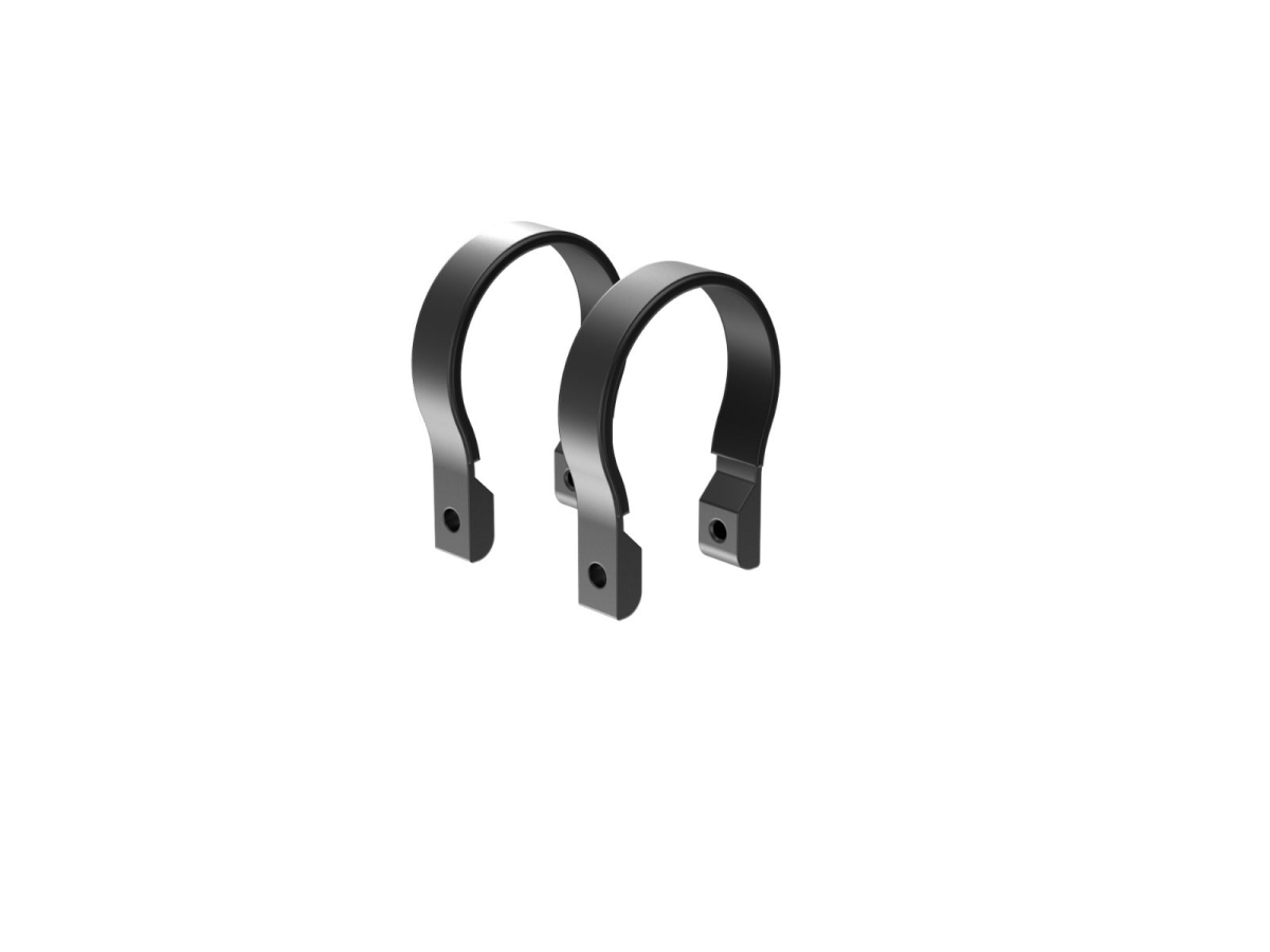 Cerwin Vega CL075B 0.75 in. Clamp Ring, Black - 4 Piece