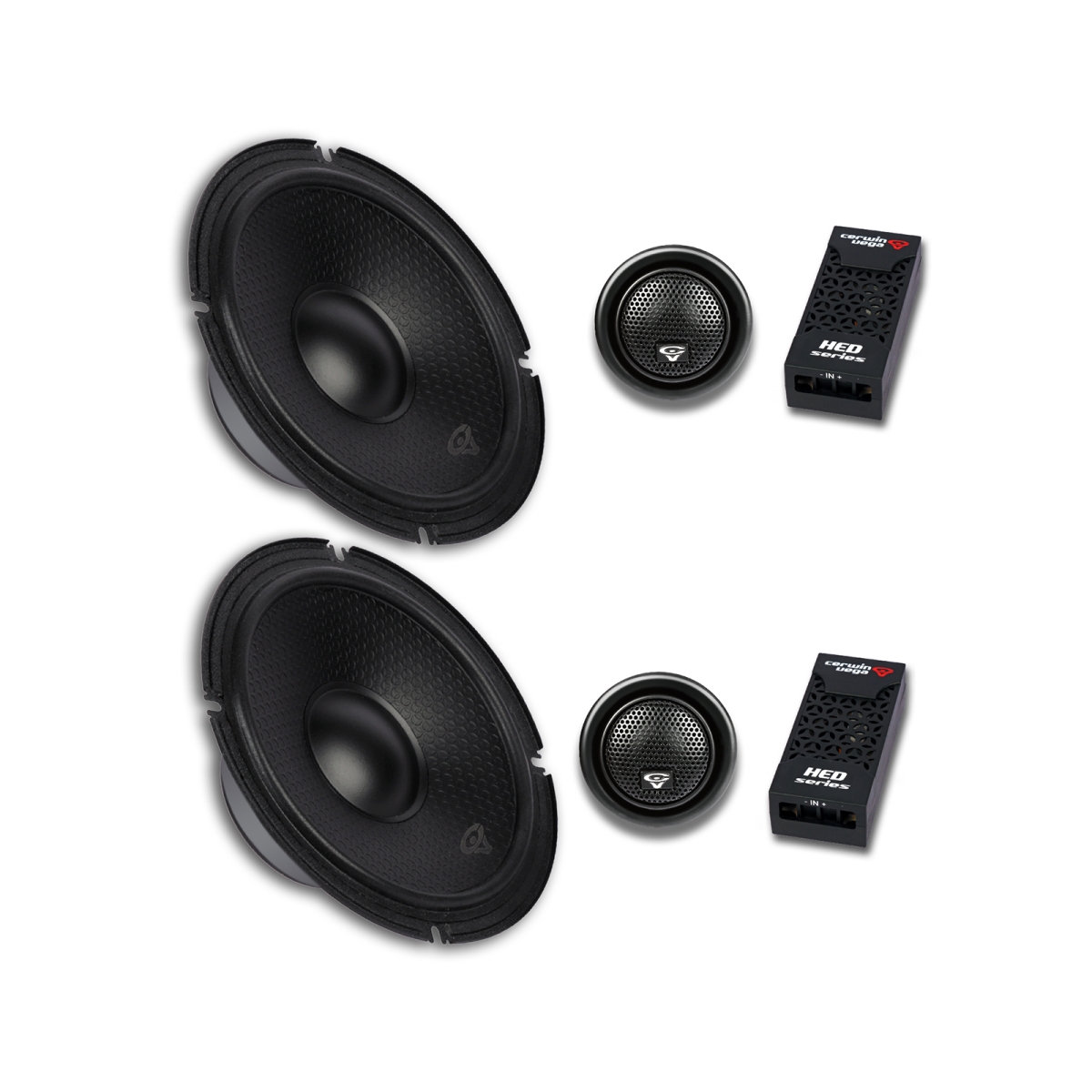 Cerwin Vega H80C 8 in. HED 2025 Edition 2-Way Component Full Range Speaker Set