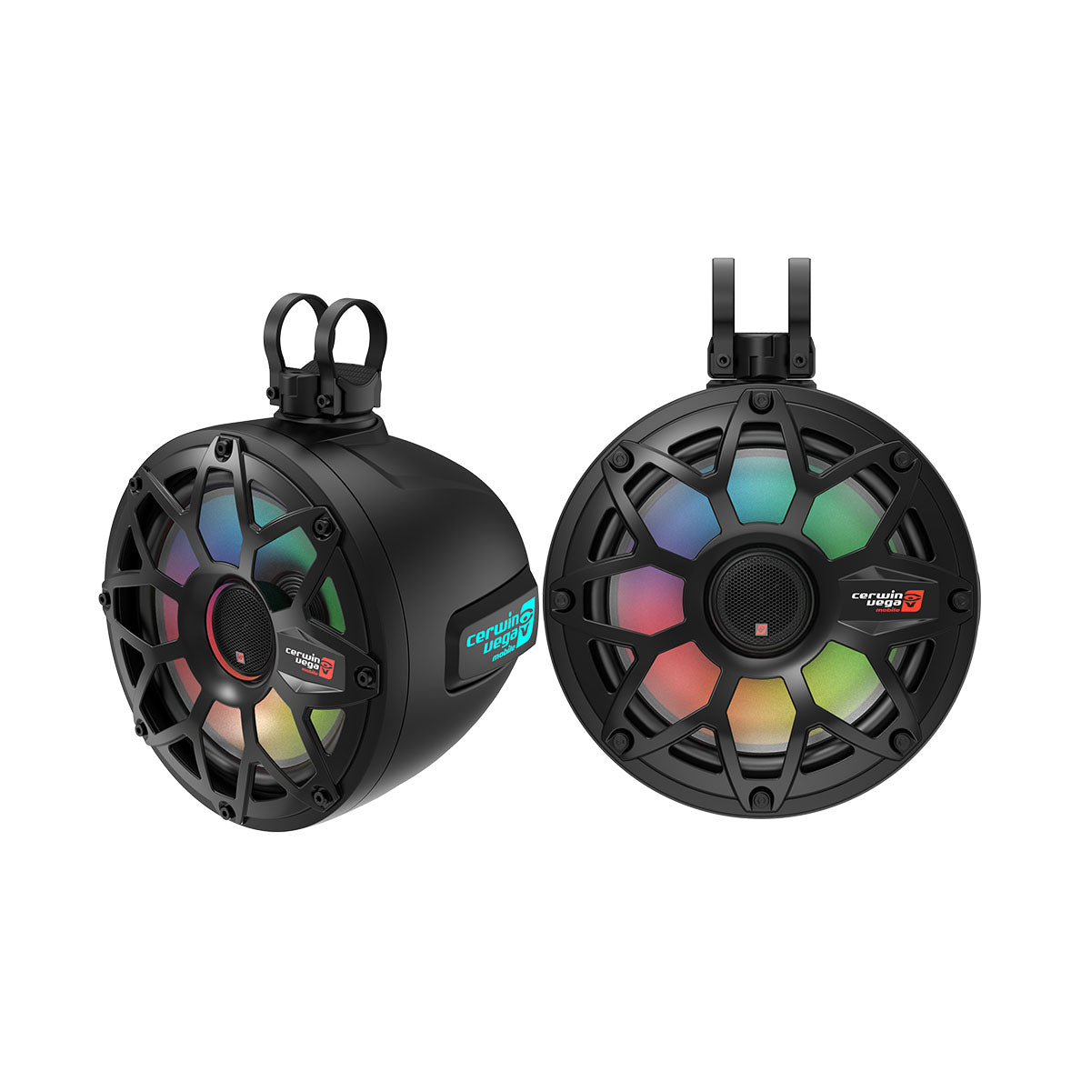 Cerwin Vega SH10F4B 10 in. 2-Way RPM Stroker Pod Speaker System, Black - 1 Pair