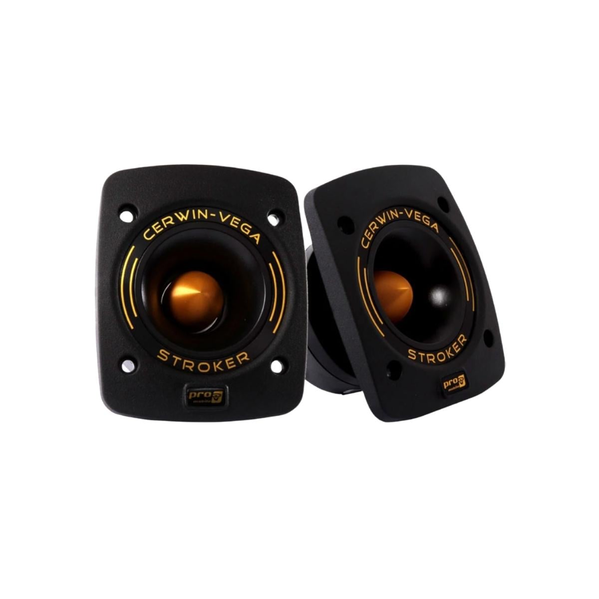 Cerwin Vega CVMPCL1.0T 1 in. Stroker Pro Compression Bullet Style Super Tweeter Set