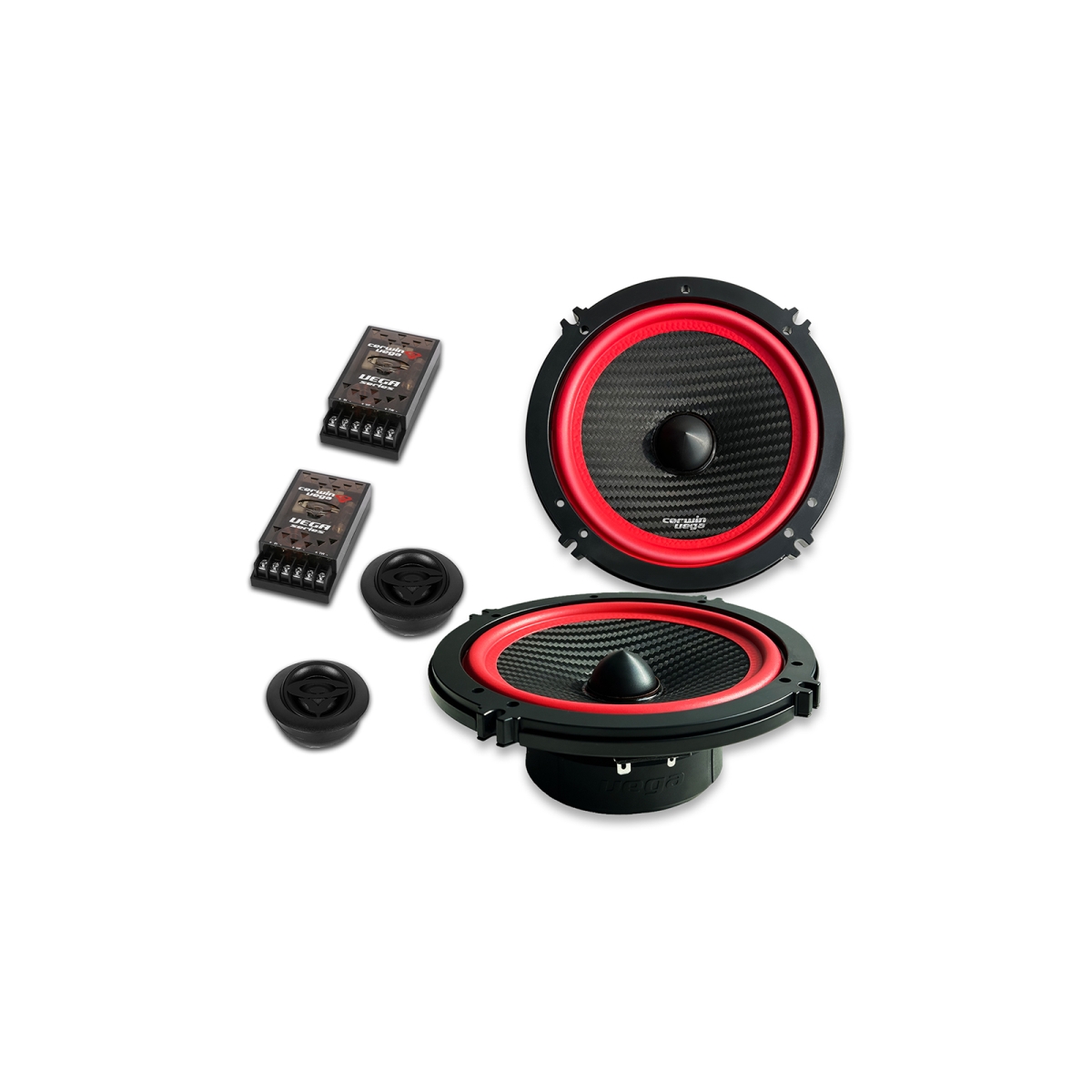Cerwin Vega V65C 6.5 in. 4 Ohm Vega 2025 Edition 2-Way Component Speaker Set - 140W RMS