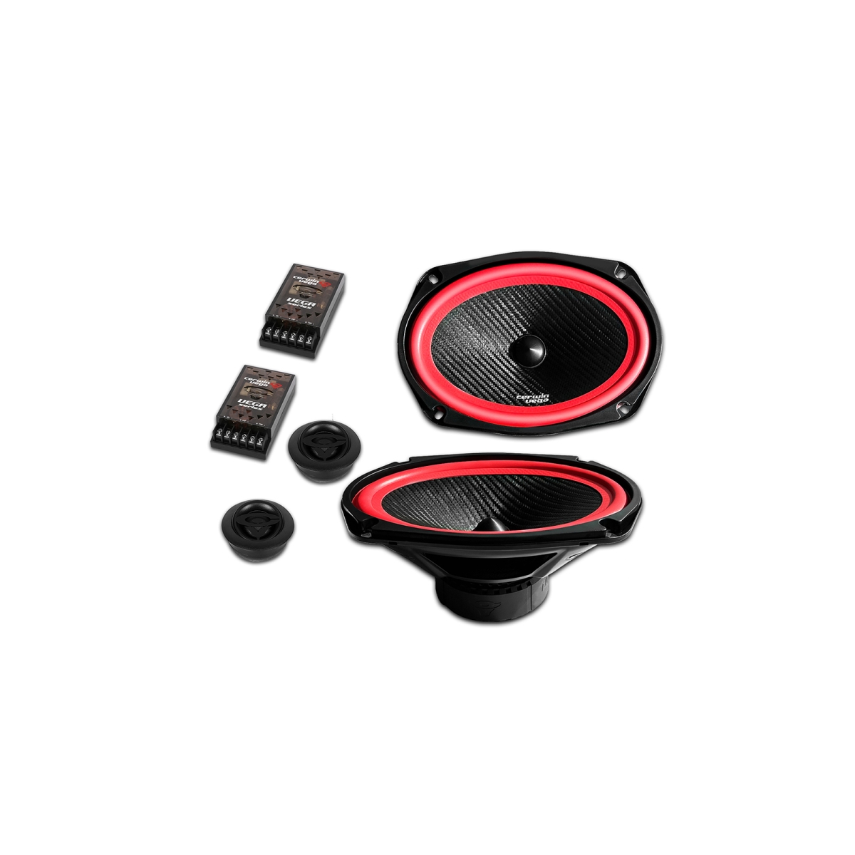 Cerwin Vega V69C 6 x 9 in. Vega 2025 Edition 2-Way Component Speaker - 160W RMS