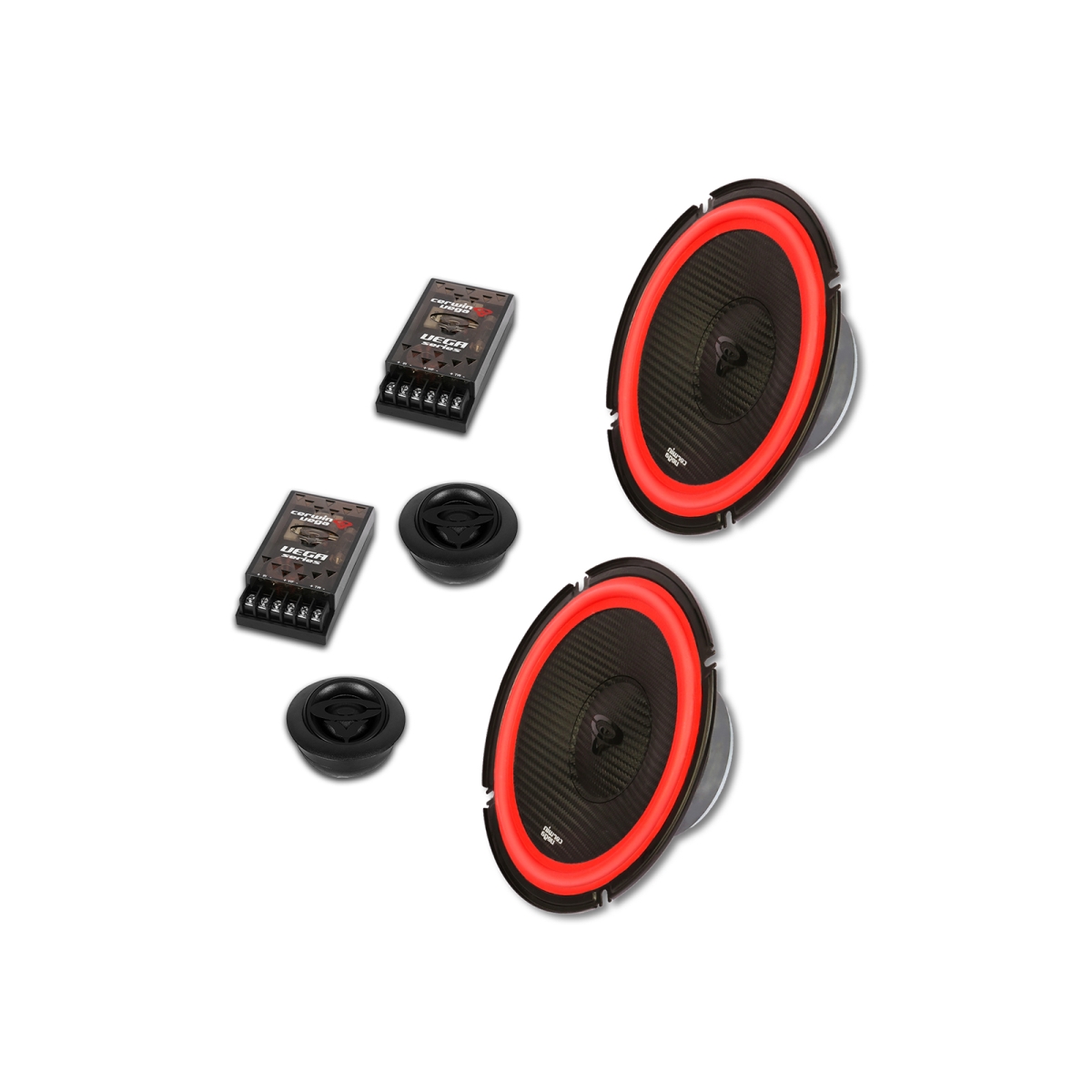 Cerwin Vega V80C 8 in. Vega 2025 Edition 2-Way Component Speaker Set - 180W RMS