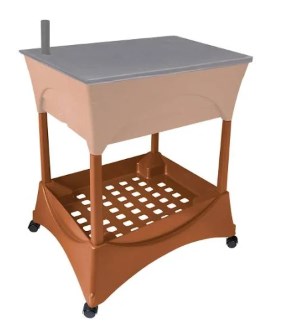 Picture of Emsco 2400 Turns City Picker into Raised Bed Garden Stand Accessory Kit - Includes Legs & Casters