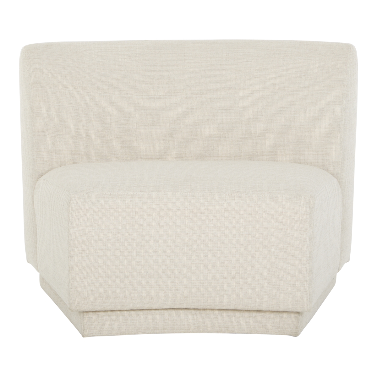 Picture of Moes Home Collection JM-1020-05 Yoon Slipper Chair&#44; Venga 002 Cream
