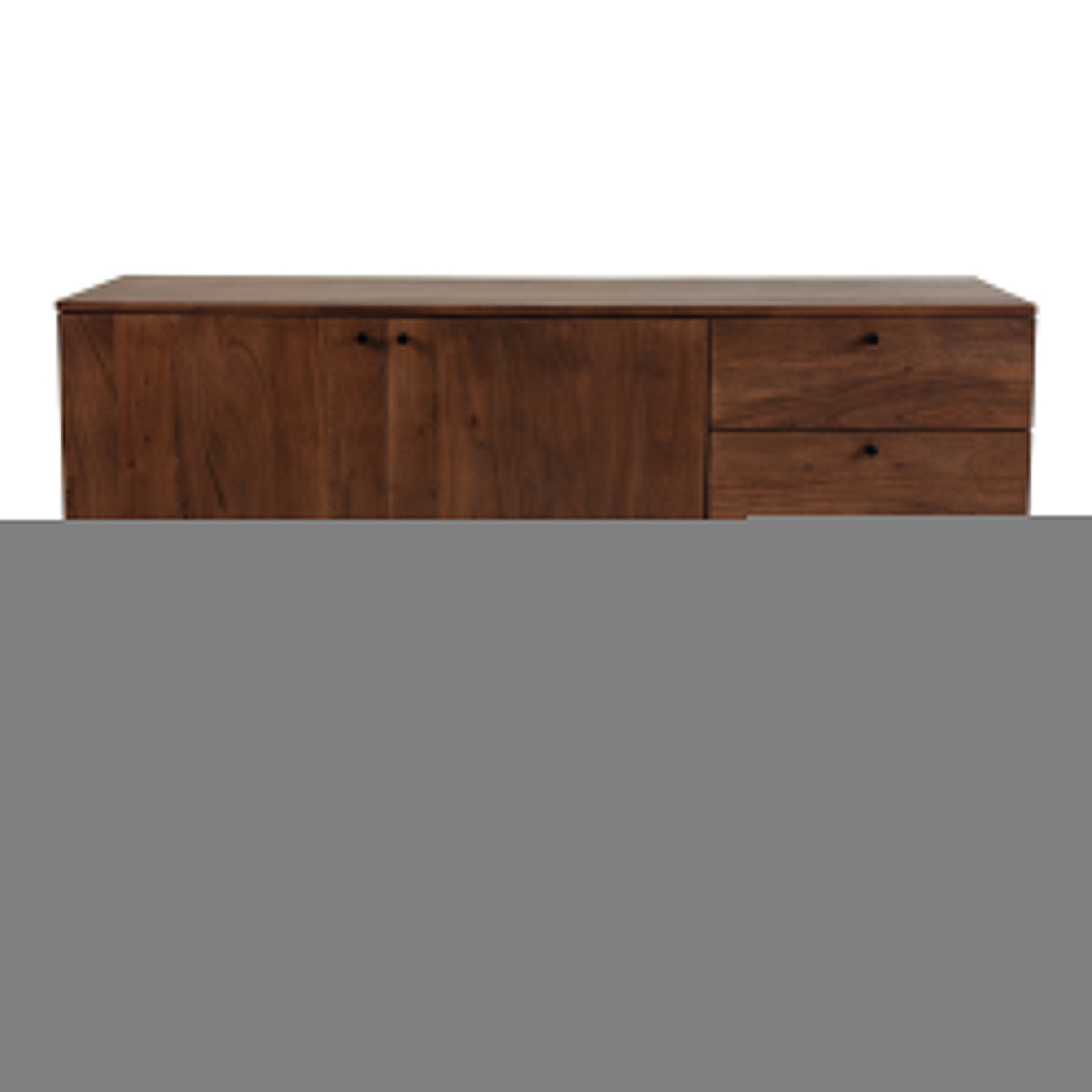 Picture of Moes Home BZ-1114-03 Beck Sideboard&#44; Dark Brown Glaze Finish